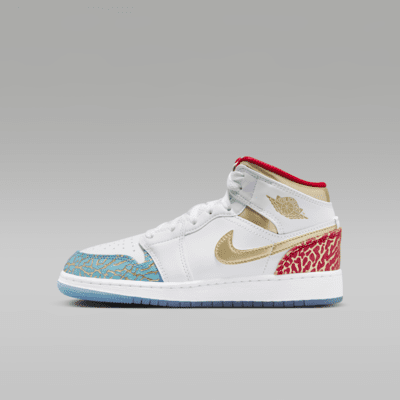Air Jordan 1 Mid Sneaker School Older Kids Shoes. Nike CA